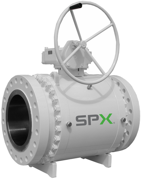 Van bi Trunnion mặt bích